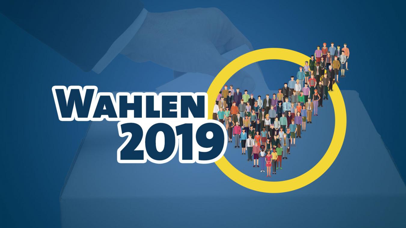 <p>Eupen: Ergebnisse der Wahlen 2019</p>
