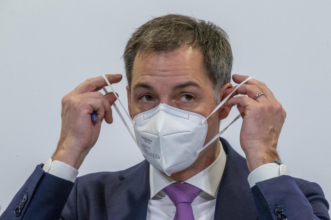 <p>Premier Alexander De Croo</p>