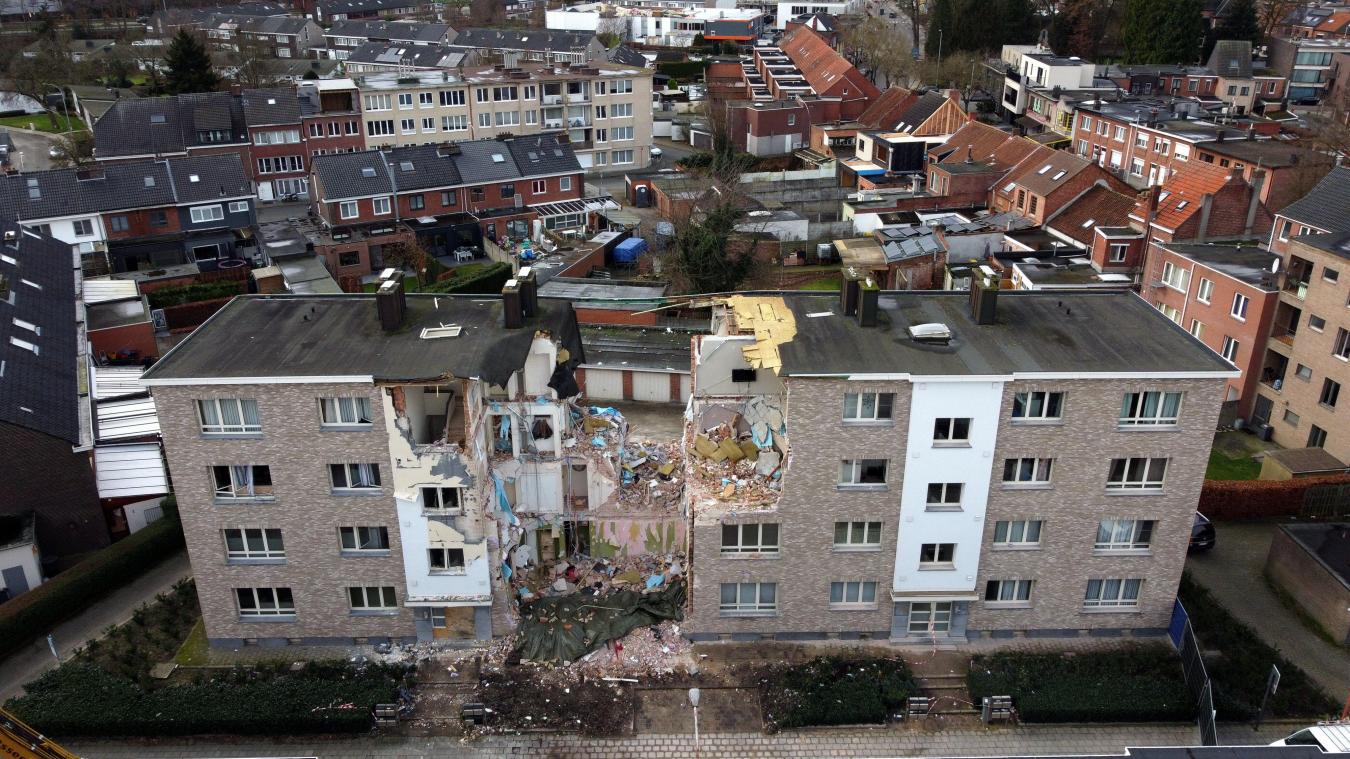 <p>Ein Blick von oben auf die Unglückstelle</p>