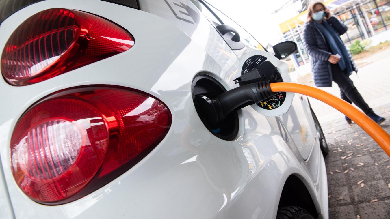 <p>Genauso viele elektrifizierte Autos wie Diesel in Belgien</p>
