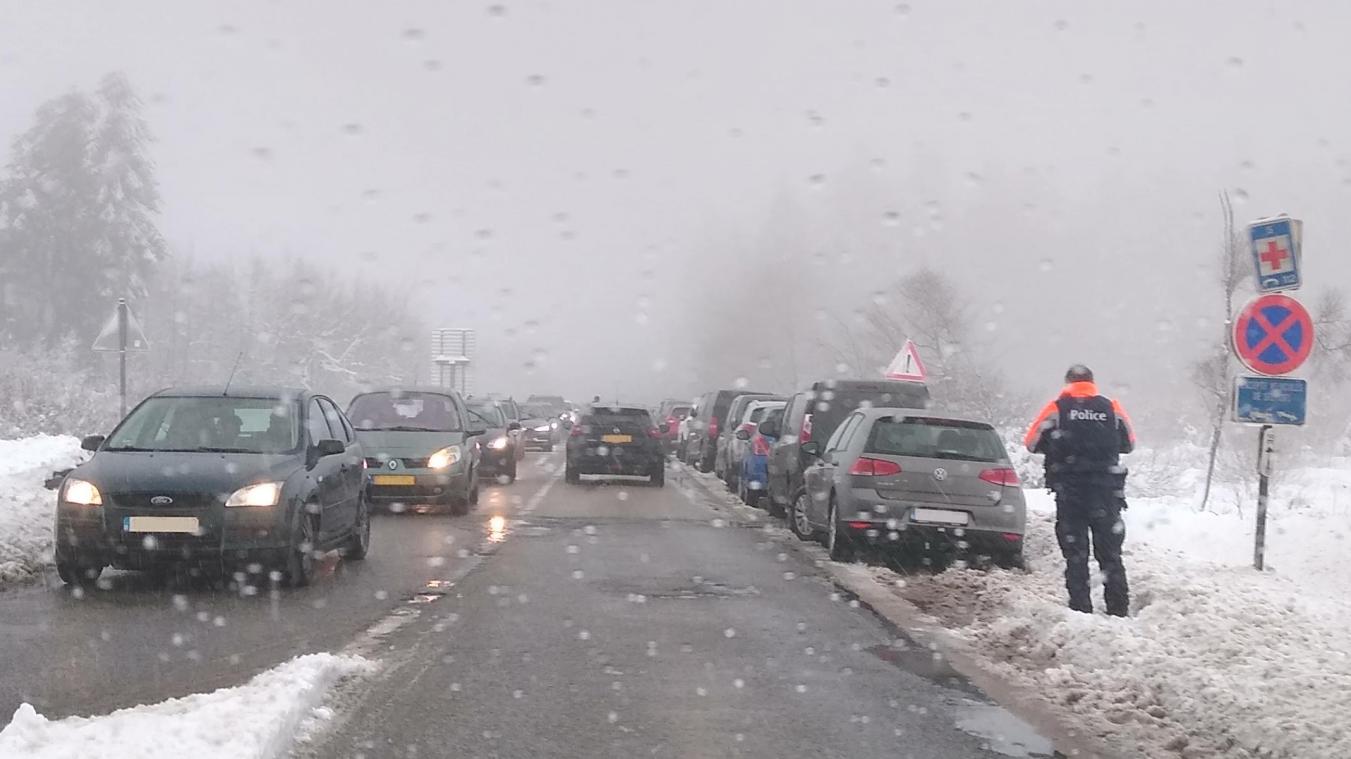 <p>Dichtes Gedränge am Sonntag auf dem Hohen Venn.</p>