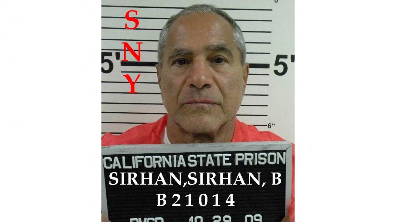 <p>Ein Gefängnisfoto von Sirhan Sirhan aus dem Jahr 2009.</p>