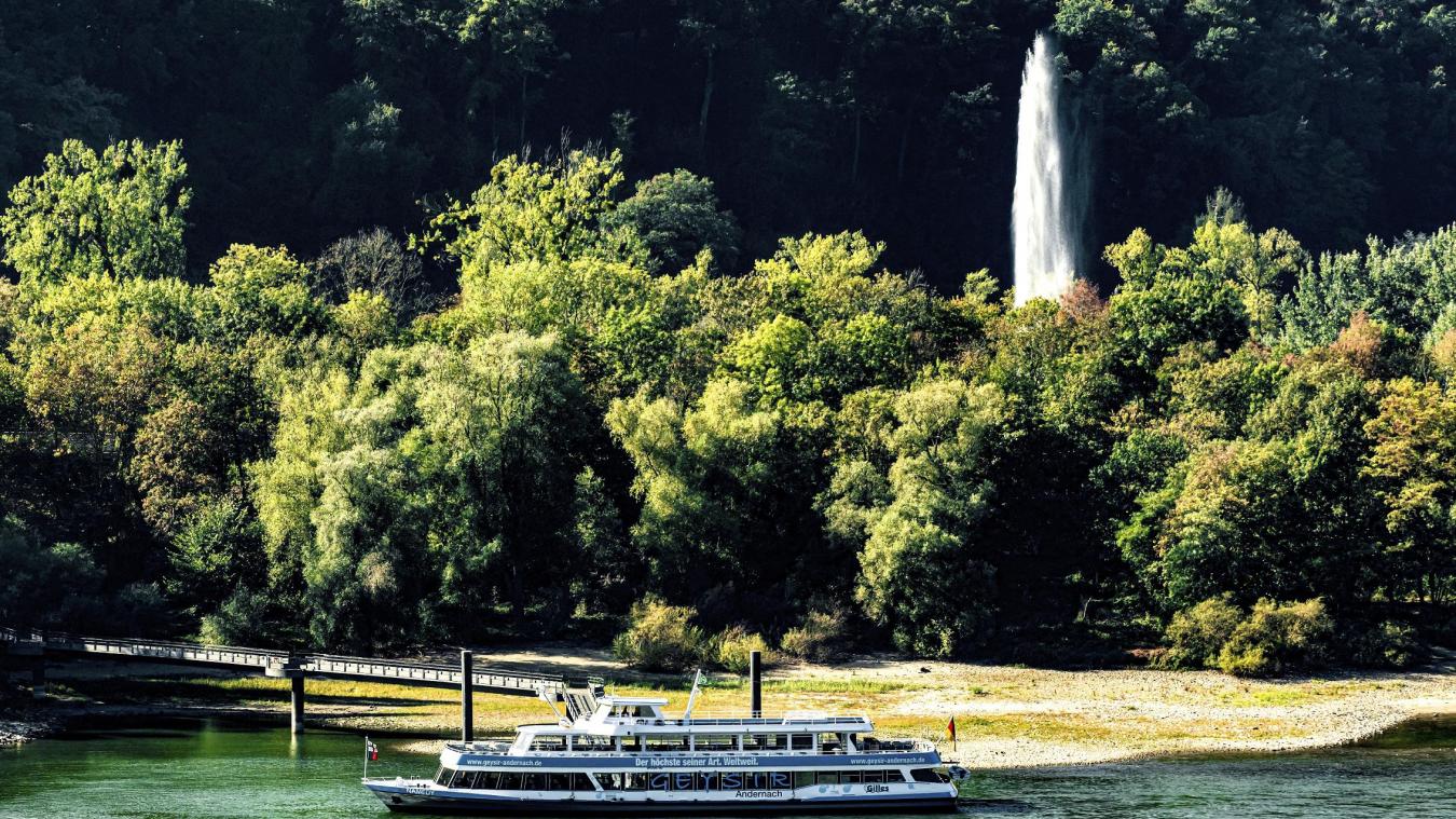 <p>Die Fontäne ist gut 60 Meter hoch: der Kaltwassergeysir.</p>