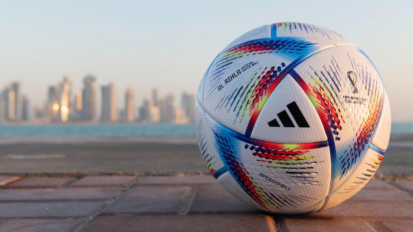<p>„Al-Rihla“: FIFA und Adidas stellen WM-Spielball vor</p>
