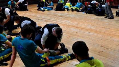 <p>[Video] Feuer frei für den Ernstfall: Eifelpolizei trainiert Abläufe in Krisensituationen</p>
