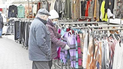 <p>Der Katharinenmarkt fand im Kleinformat statt.</p>