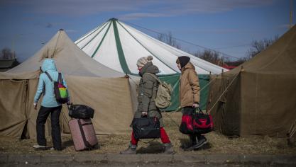 <p>Privatinitiativen, um Flüchtlinge im Grenzgebiet zur Ukraine abzuholen und nach Belgien zu bringen, hält Marie-Hélène Düsseldorf für keine gute Idee.</p>