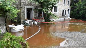 <p>(RS) Hochwasser Tag danach Raeren Burgstr. 15.7.21 (05)</p>