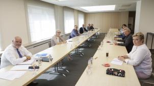 <p>Die sogenannte Zehnergruppe bei einem Treffen im September 2020.</p>