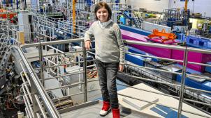 <p>Dieser Schnappschuss zeigt Laurent Simon in der Neutronenleiterhalle West der Forschungs-Neutronenquelle Heinz Maier-Leibnitz (FRM II) der Technischen Universität München.</p>