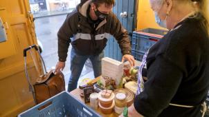 <p>Immer mehr Menschen im Land sind auf Lebensmittelhilfen angewiesen.</p>