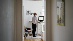 <p>In der Pandemie boomt die Heimarbeit.</p>