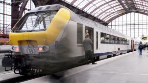 <p>Ein Blick in den Bahnhof von Antwerpen</p>