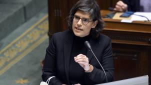 <p>Energieministerin Van der Straeten verteidigte in der Kammer ihre Ausstiegspolitik.</p>
