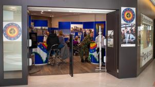 <p>Schon im Frühjahr 2020 orgnisierte die Armee eine Rekrutierungskampagne in einem Pop-up-Store u.a. im Einkaufszentrum von Wijnegem.</p>