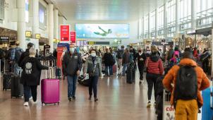 <p>Ein Blick in den Landesflughafen in Zaventem</p>
