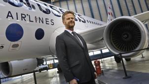 <p>Peter Gerber ist seit März 2021 Vorstandsvorsitzender von Brussels Airlines.</p>