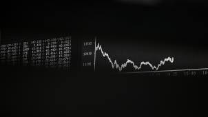 <p>Aktienkurse auf Talfahrt.</p>