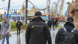 <p>Besucher bei der Eröffnung von Kondaa, der schnellsten und höchsten Achterbahn der Benelux-Staaten, im Walibi-Vergnügungspark im Mai 2021, in Wavre.</p>