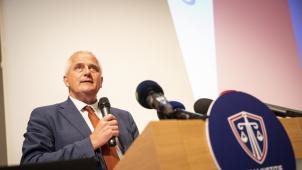 <p>Der Brüsseler Staatsanwalt Johan Delmulle</p>