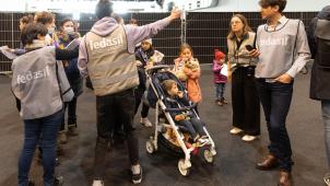 <p>Durch die Invasion der Ukraine hat Fedasil 140 Mitarbeiter für die Registrierung der Kriegsflüchtlinge in die Brüsseler Expo abstellen müssen.</p>