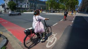 <p>Das Fahrrad: Symbol für sanfte Mobilität.</p>