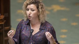 <p>Sarah Schlitz, Staatssekretärin für Chancengleichheit</p>