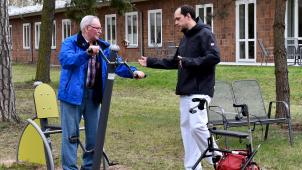 <p>Physiotherapie ist ein wichtiger Bestandteil der Behandlung von Parkinson-Patienten.</p>