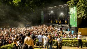 <p>Couleur Café 2018 im Brüsseler Osseghem Park</p>