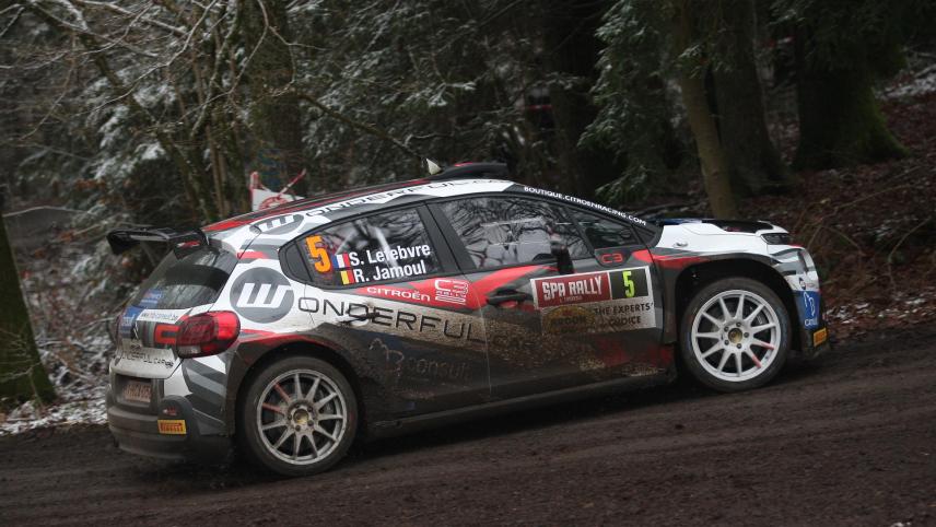 <p>Stéphane Lefebvre (Citroën), hier bei der Spa Rally 2021.</p>