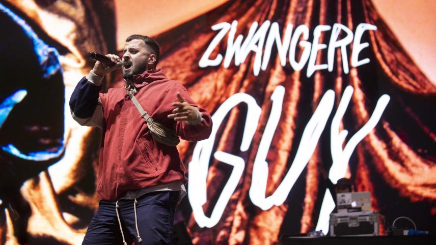 <p>Das Brüsseler Hip-Hop-Phänomen Zwangere Guy wird das „Couleur Café“-Festival beleben.</p>