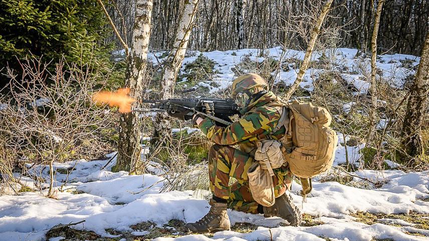<p>Die Soldaten müssten in Elsenborn bei Tageslicht, aber auch in in der Dunkelheit trainieren können, um sich auf einen Einsatz vorbereiten zu können, erklärte Lagerkommandant Major Pascal Thunus.</p>