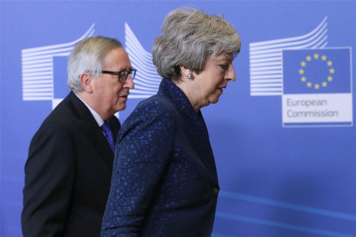 <p>Die britische Premierministerin Theresa May und EU-Kommissionschef Jean-Claude Juncker einigten sich am Donnerstag auf weitere Brexit-Gespräche.</p>