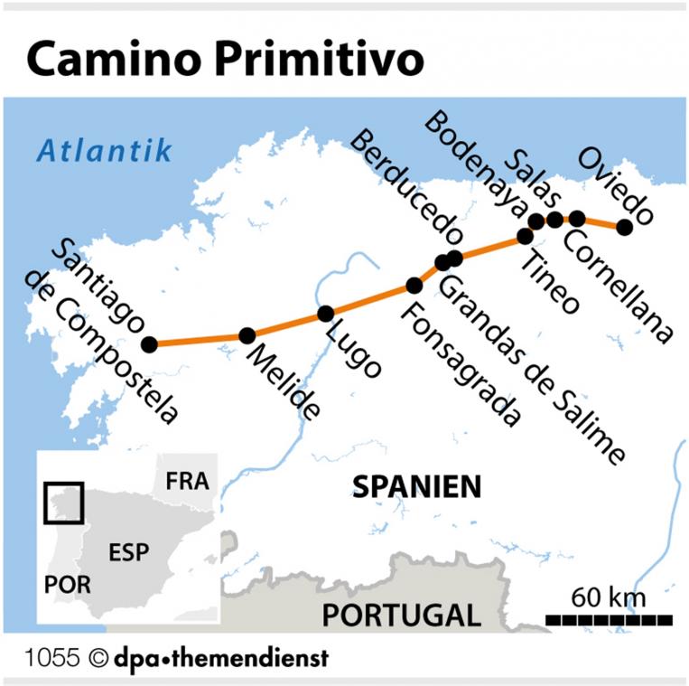 <p>Camino Primitivo</p>
