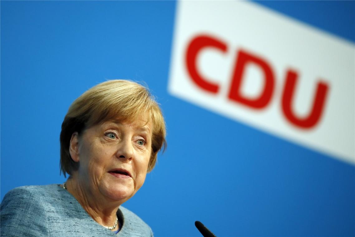 <p>Trotz ihres Rufes: Selbst bei Merkel kommen Deutschland und die CDU vor Europa!</p>