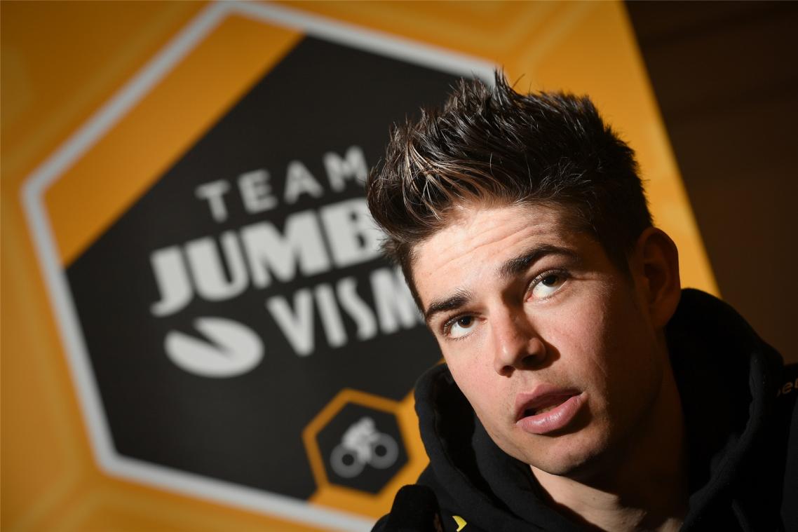 <p>Wout Van Aert freut sich auf die Klassiker auf der Straße.</p>