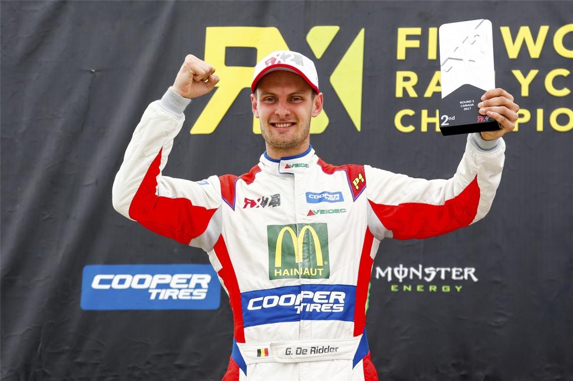 <p>Nach zwei Jahren in der zweiten Liga der Rallycross-WM (RX2) steigt der aufstrebende Belgier Guillaume de Ridder 2019 in die Königsklasse (WRX) auf.</p>