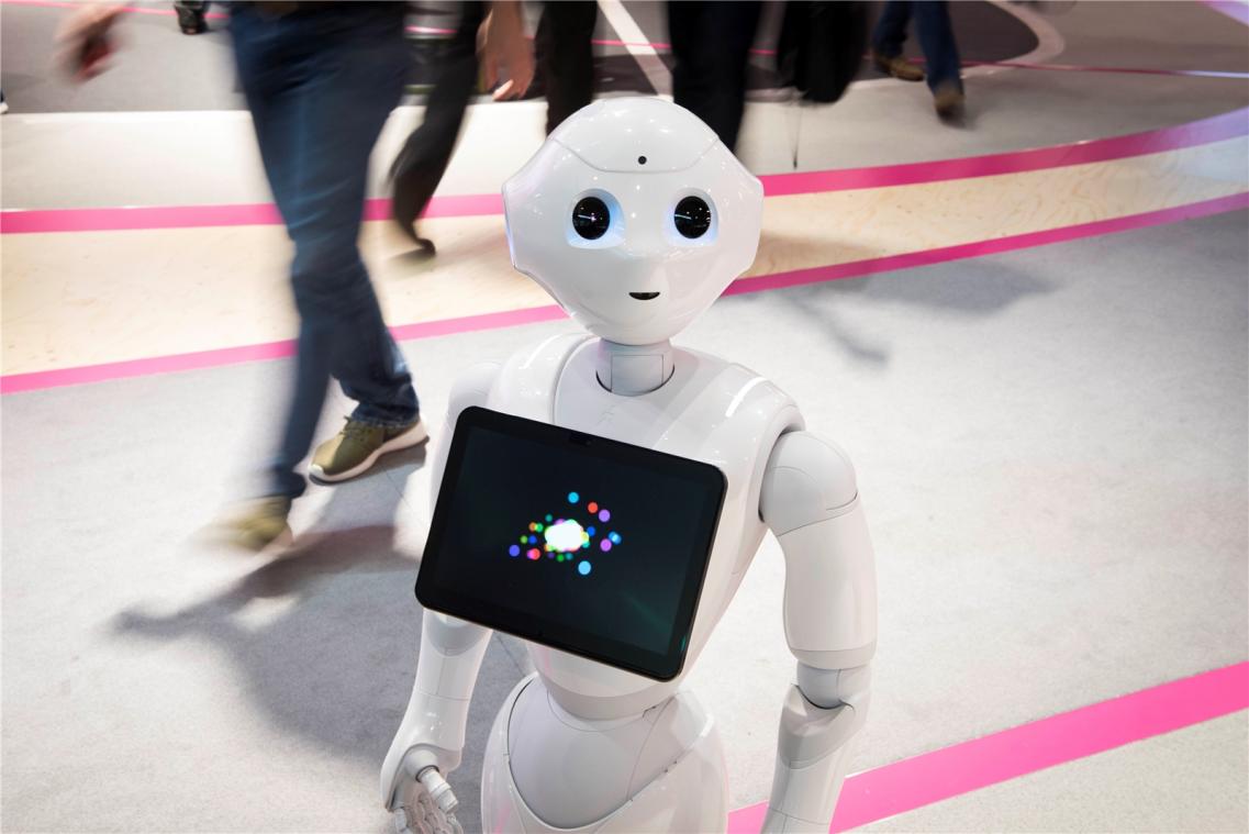 <p>Sogenannte soziale Roboter werden entwickelt, um mit Menschen zu kommunizieren.</p>