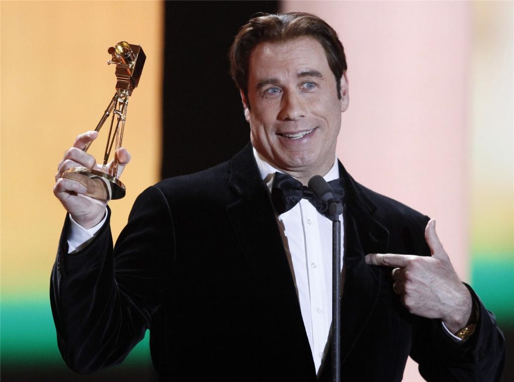 <p>Im Jahr 2011 wurde John Travolta in Berlin mit der „Goldenen Kamera“ in der Kategorie „Bester Schauspieler International“ ausgezeichnet. Travolta feiert am Montag nächster Woche seinen 65. Geburtstag.</p>