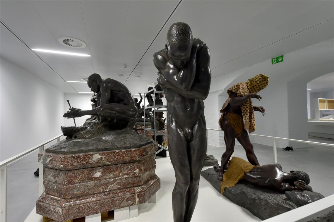<p>Blick auf das Afrikamuseum in Tervuren bei Brüssel.</p>