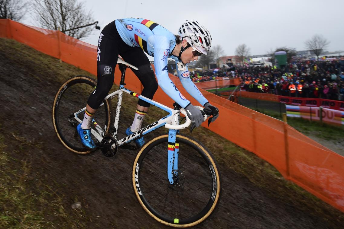 <p>Sanne Cant in Aktion</p>