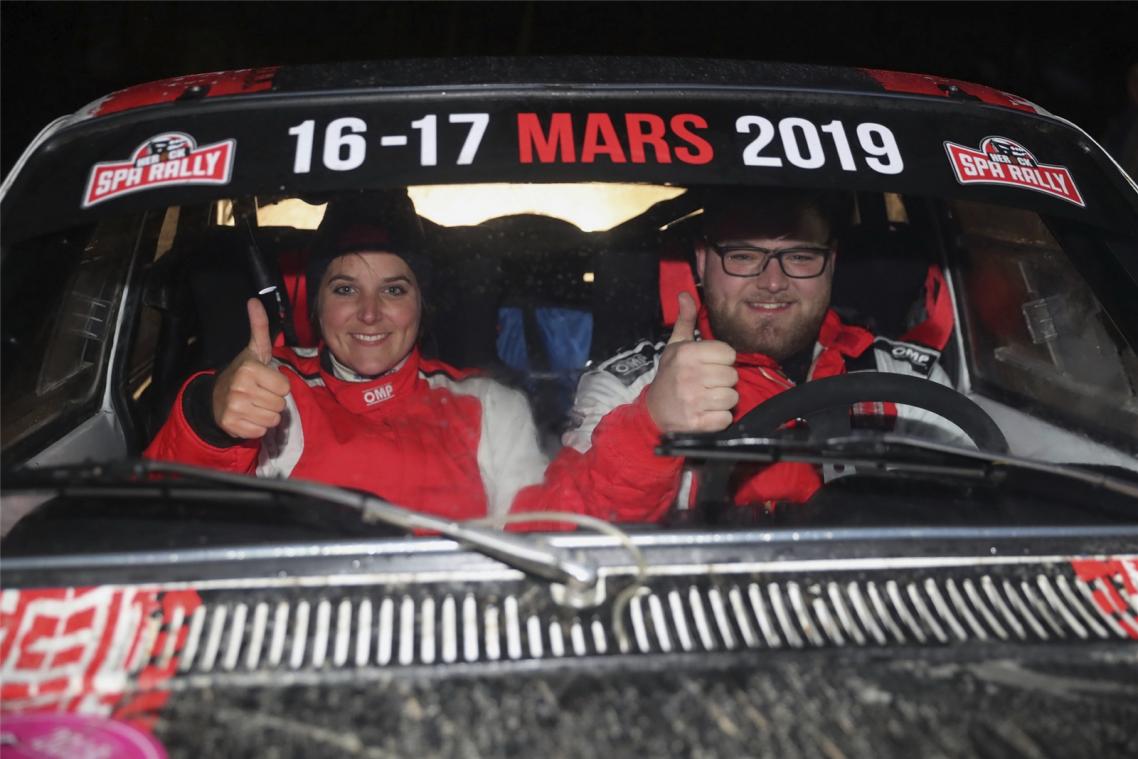 <p>Florian und Carolane Jupsin (DG Sport) machten bei den Legend Boucles Werbung für die Spa Rally, die sie Mitte März ausrichten werden.</p>