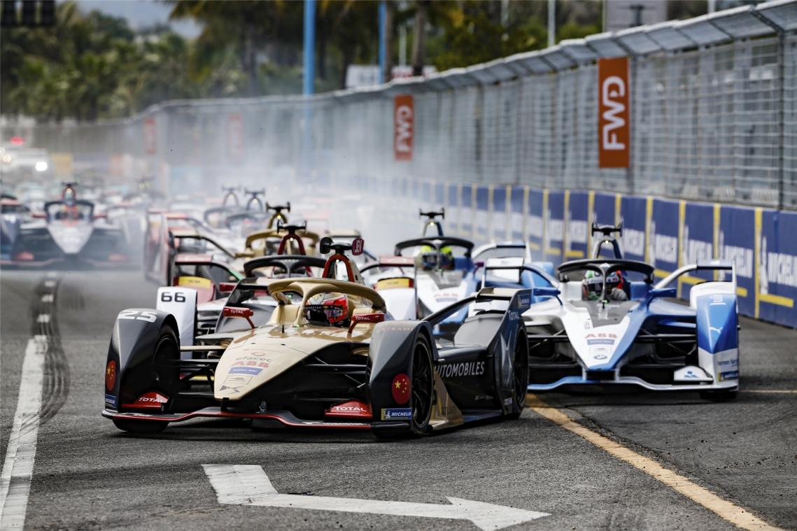 <p>Jean-Eric Vergné (DS-Techeetah) gewann den fünften Saisonlauf der Formel E.</p>