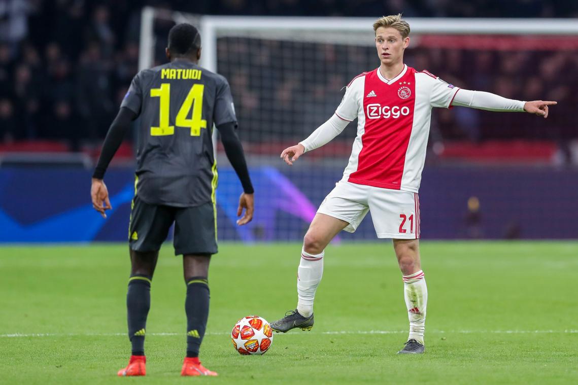 <p>Frenkie de Jong ist so etwas wie Herz und Gehirn von Ajax. Er ist fit für das Rückspiel.</p>