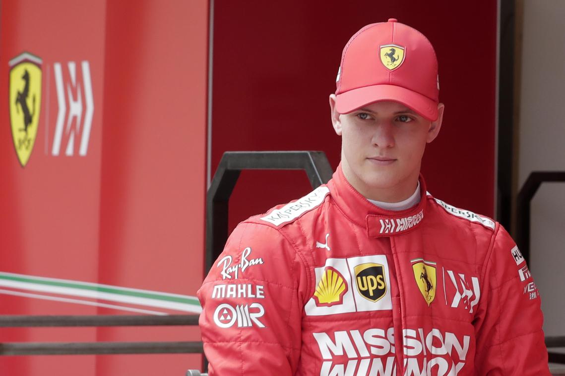 <p>Mick Schumacher</p>