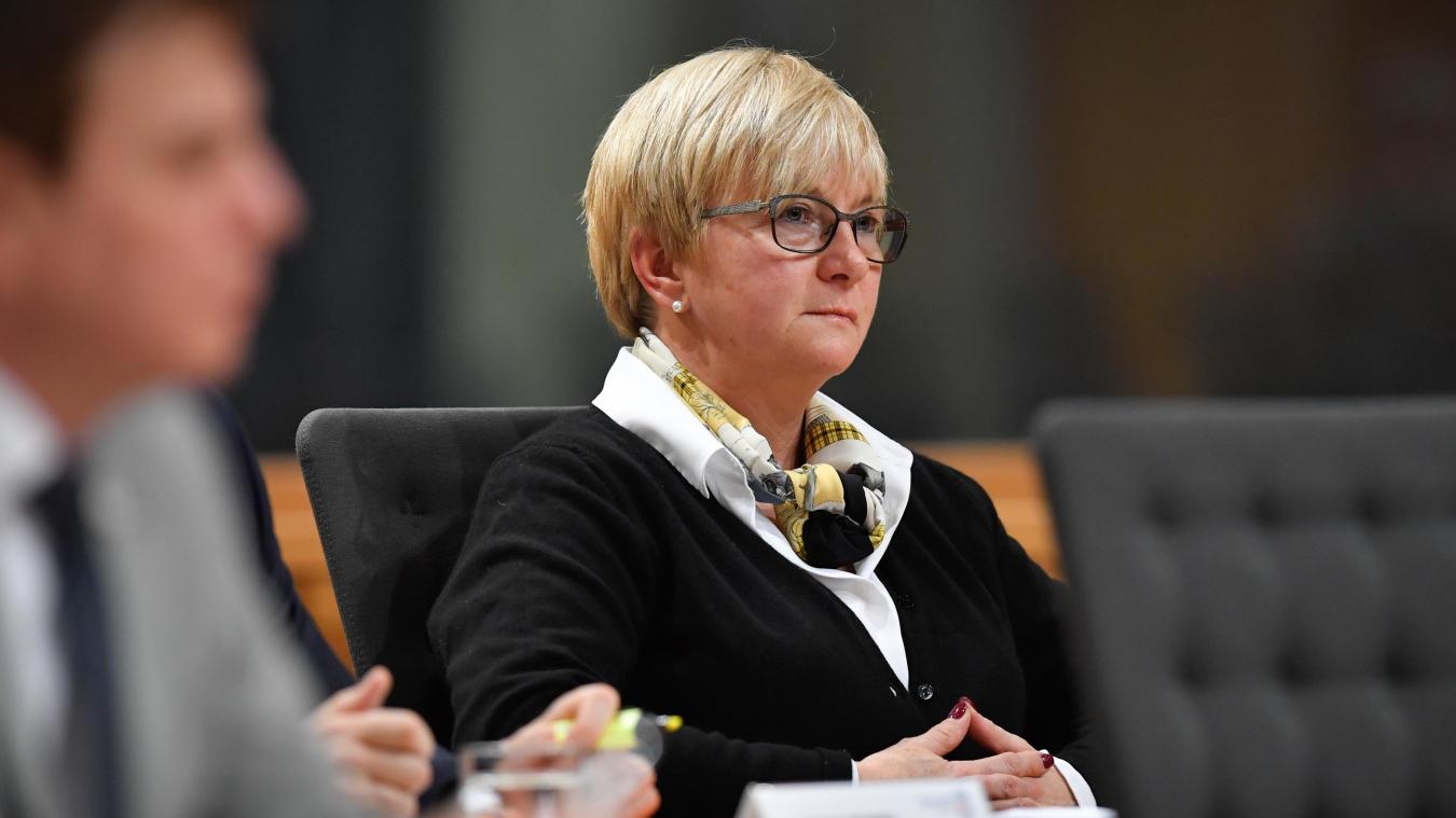 <p>CSP-Mandatarin Patricia Creutz-Vilvoye im Parlament: „Ich blicke mit gemischten Gefühlen auf die Legislaturperiode zurück.“</p>