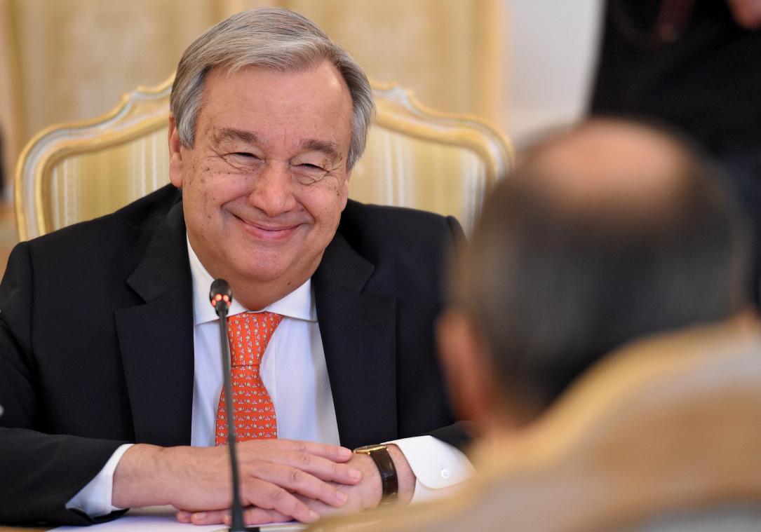 <p>António Guterres wird am 30. Mai mit dem Karlspreis ausgezeichnet.</p>
