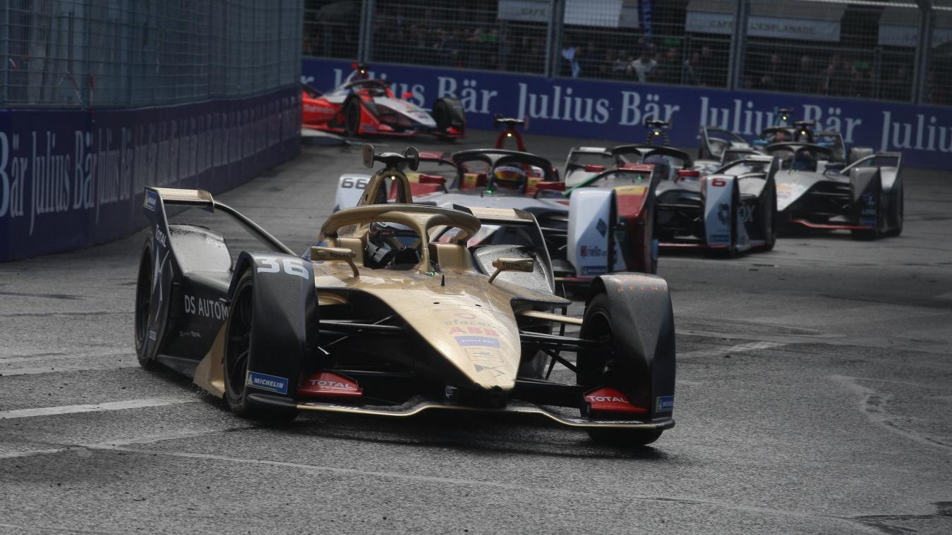 <p>In der Formel E geht es im Kampf um den Sieg sehr eng zu.</p>