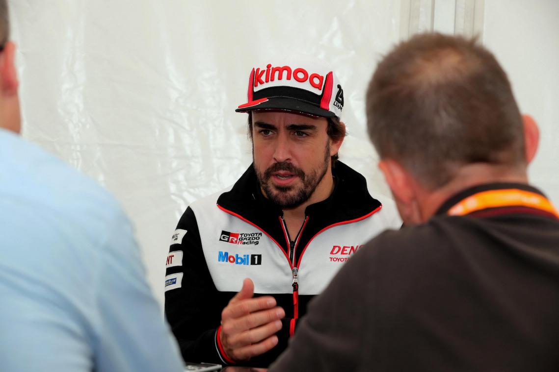 <p>Alonso am Mittwoch in Spa. „Ich stehe allen Möglichkeiten offen gegenüber.“</p>