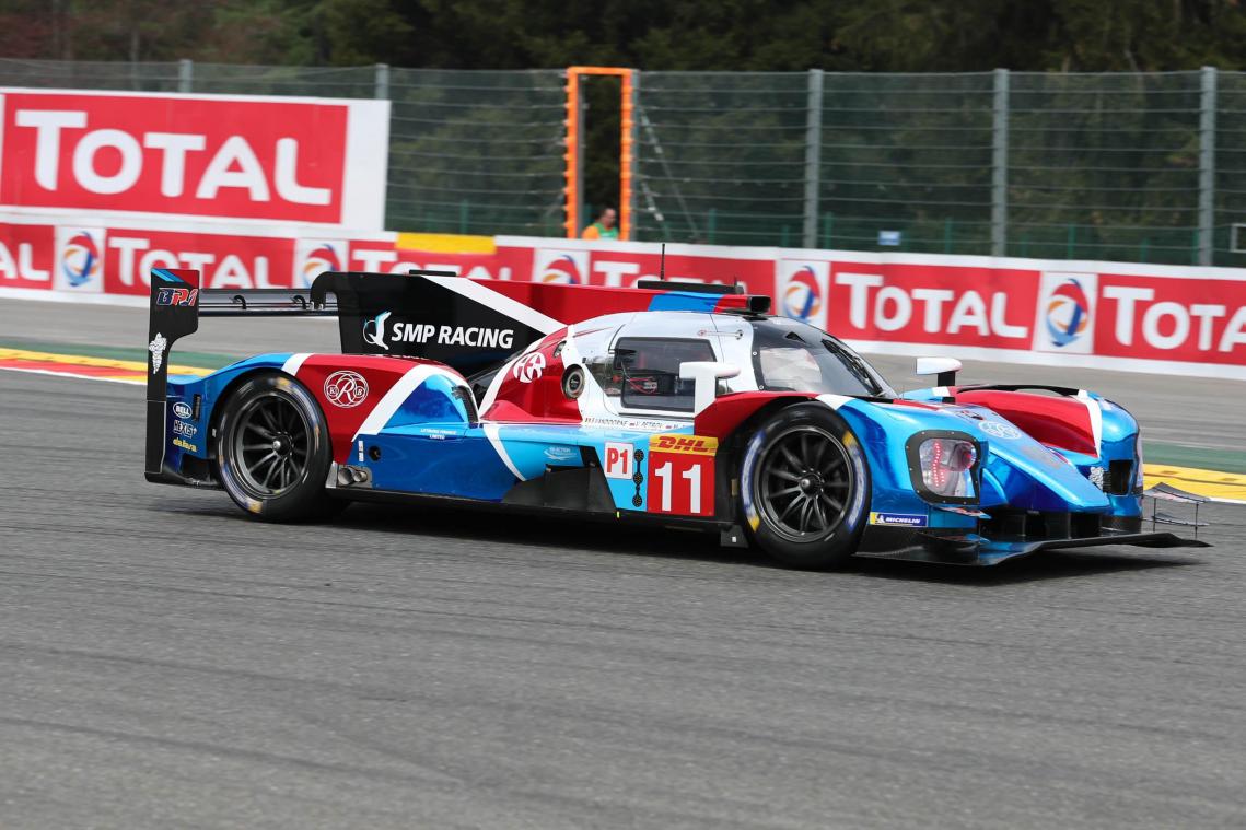 <p>Stoffel Vandoorne bei seinen ersten Runden am Donnerstag im BR1-Sportwagen-Prototyp in Spa-Francorchamps.</p>